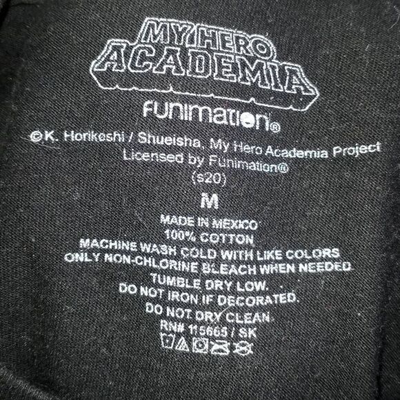 FUNIMATION MY HERO ACADEMIA T-SHIRT SZ.M EUC. - Picture 4 of 4